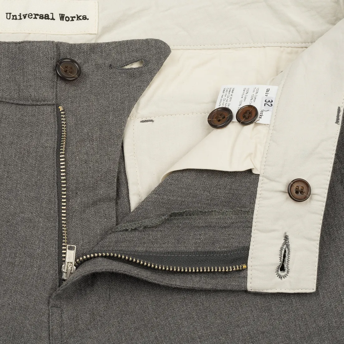 Universal Works Мужские брюки Aston Texture Cotton