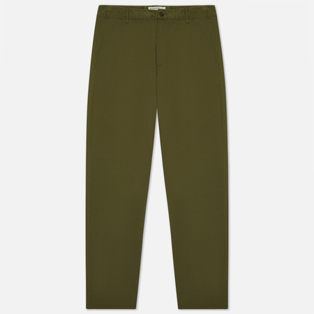 Мужские брюки Universal Works Aston Twill, цвет оливковый, размер 34
