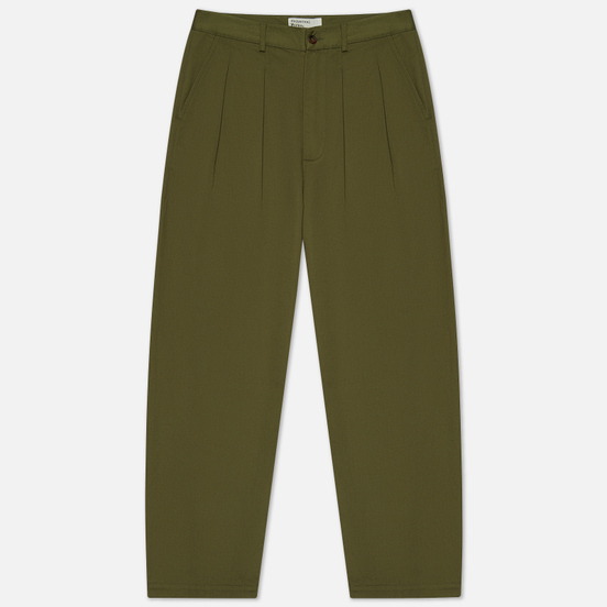 Мужские брюки Universal Works Double Pleat Twill Light Olive