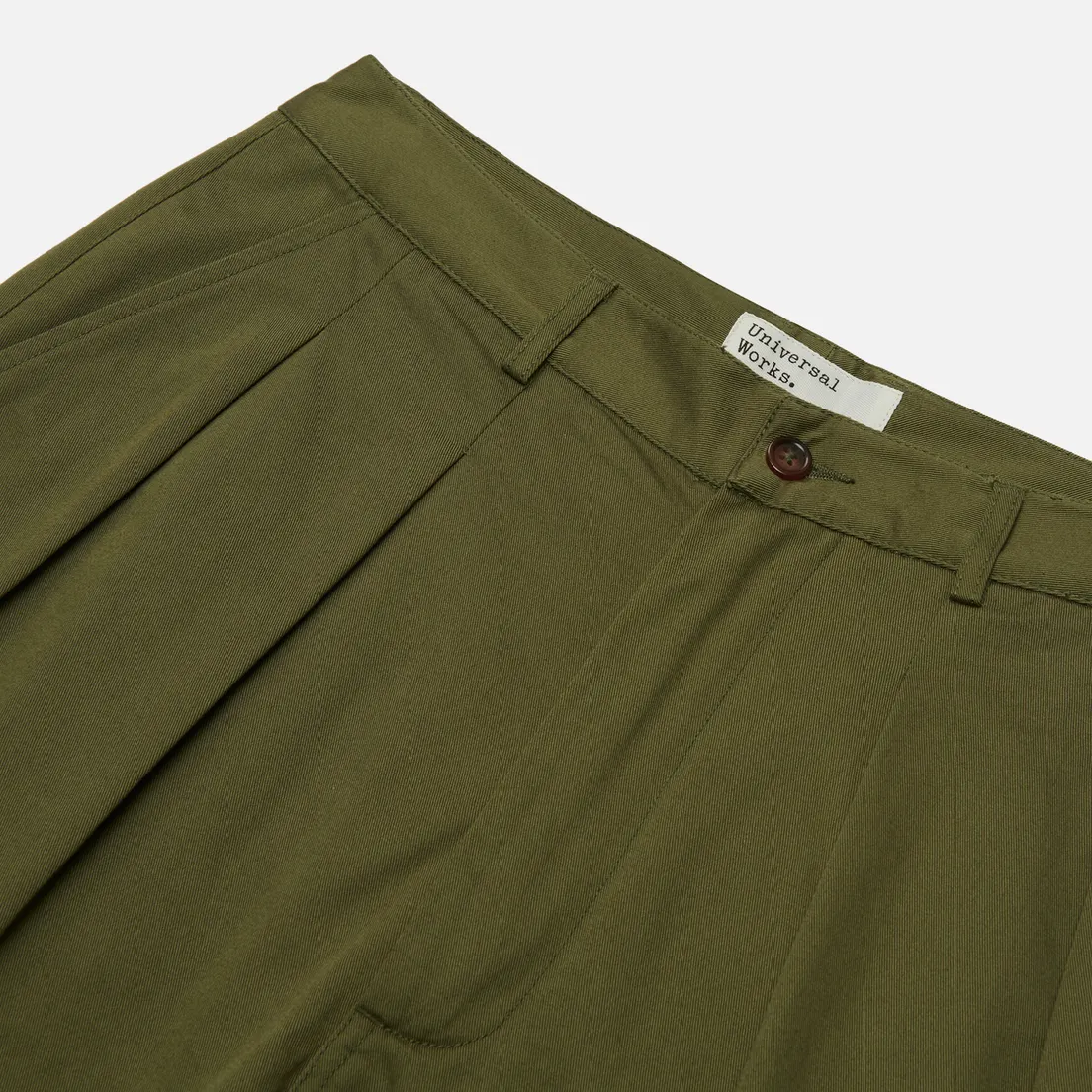 Universal Works Мужские брюки Double Pleat Twill