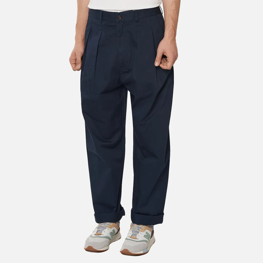 Universal Works Мужские брюки Double Pleat Twill