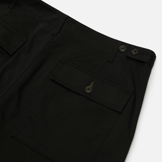 Мужские брюки Universal Works Fatigue Twill Black