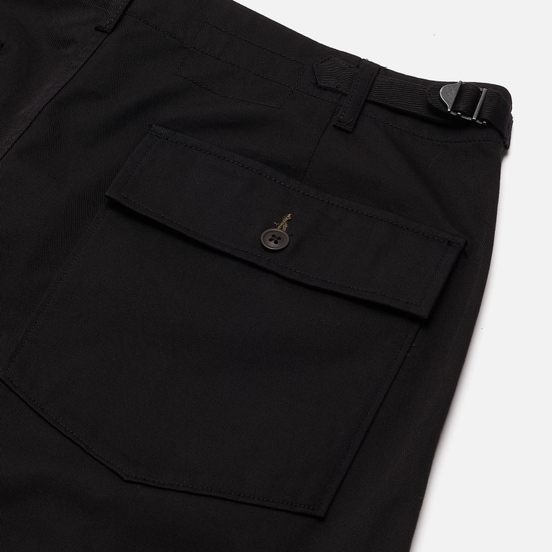 Мужские брюки Universal Works Fatigue Twill Black