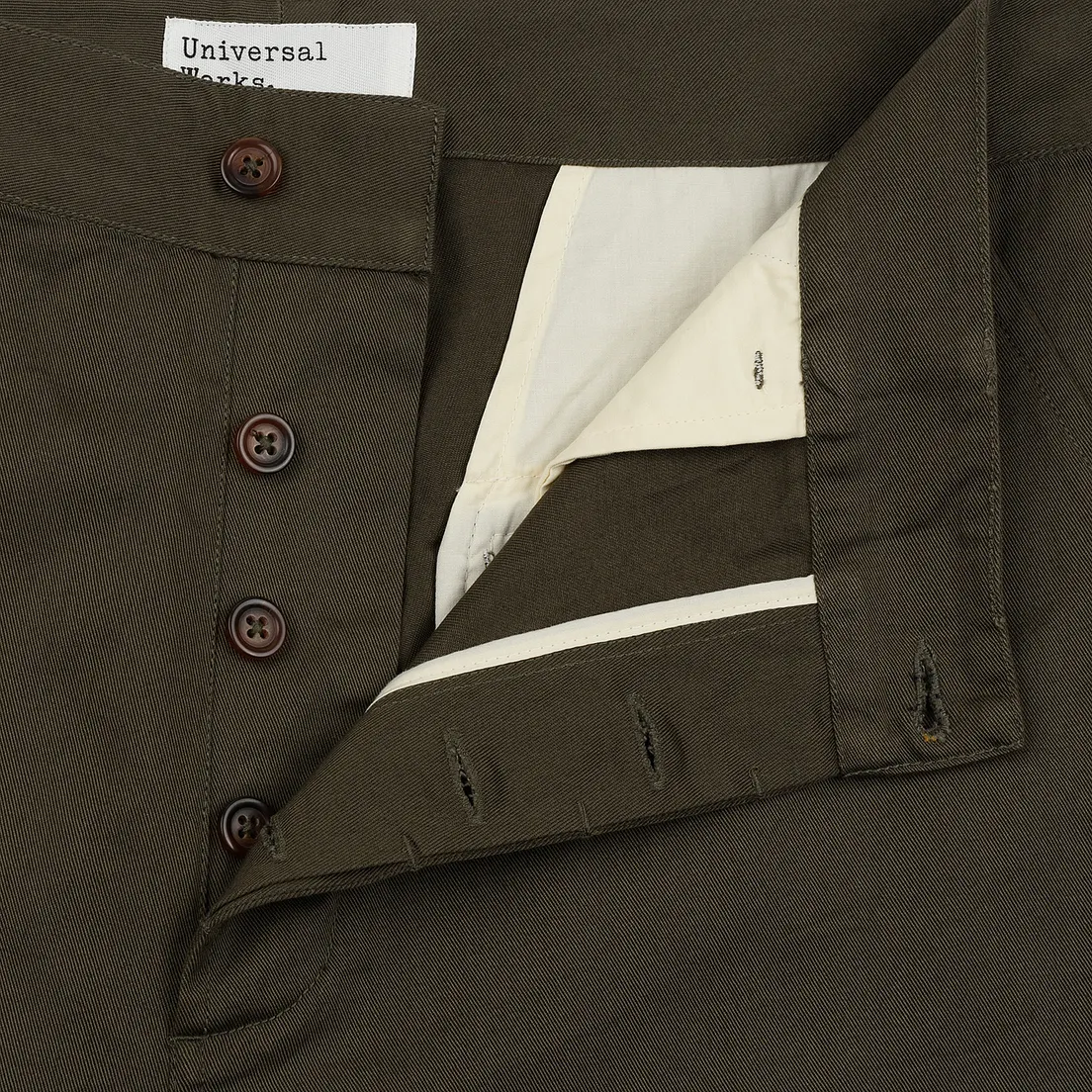 Universal Works Мужские брюки Military Chino Twill