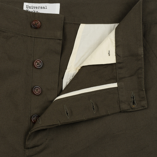 Мужские брюки Universal Works Military Chino Twill Olive