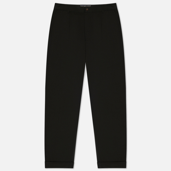 Мужские брюки Universal Works Pleated Twill Black