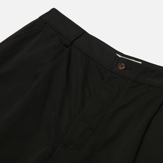 Мужские брюки Universal Works Pleated Twill Black