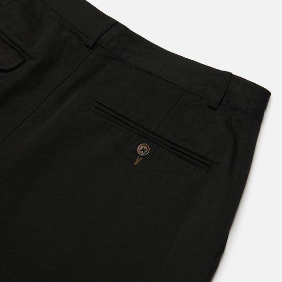 Мужские брюки Universal Works Pleated Twill Black
