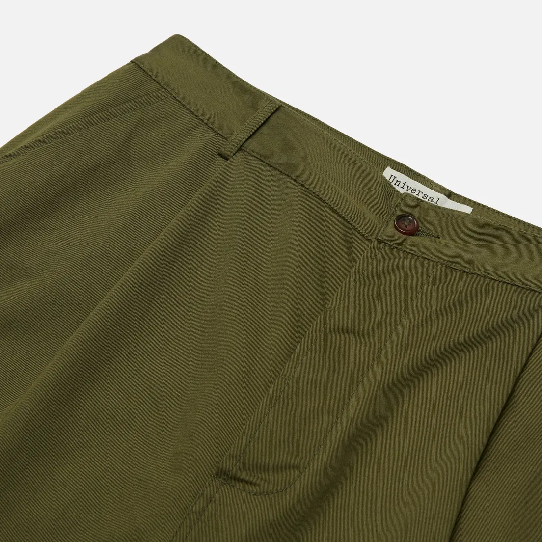 Universal Works Мужские брюки Pleated Twill