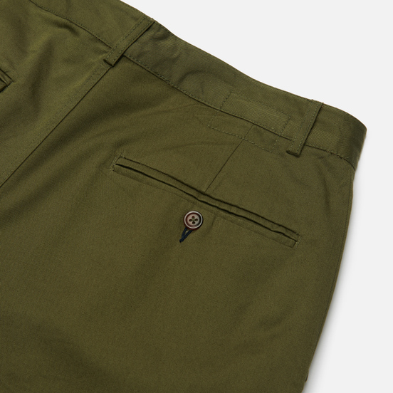 Мужские брюки Universal Works Pleated Twill Light Olive