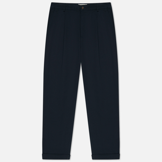 Мужские брюки Universal Works Pleated Twill Navy