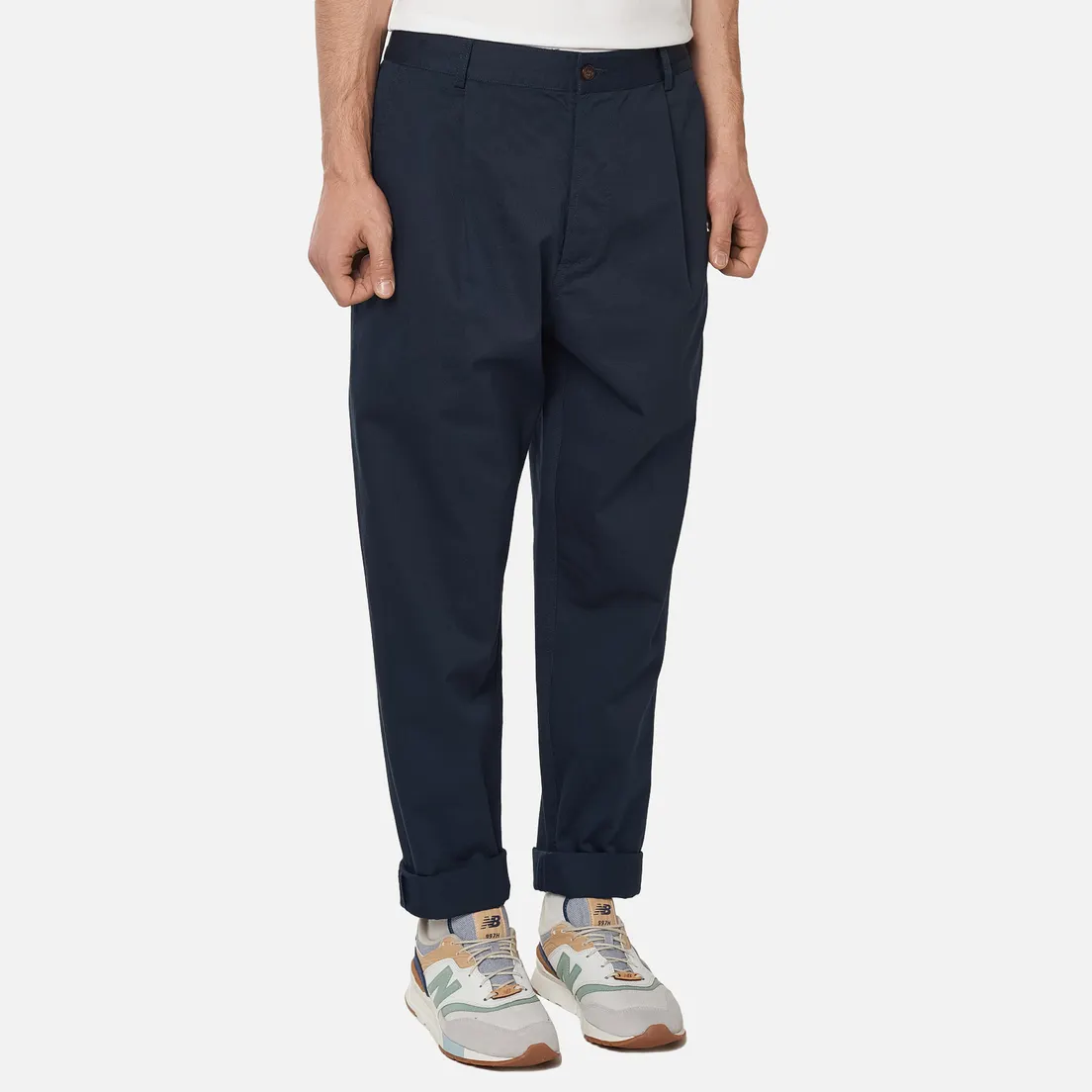 Universal Works Мужские брюки Pleated Twill