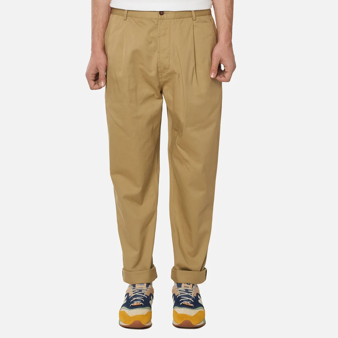 Universal Works Мужские брюки Pleated Twill