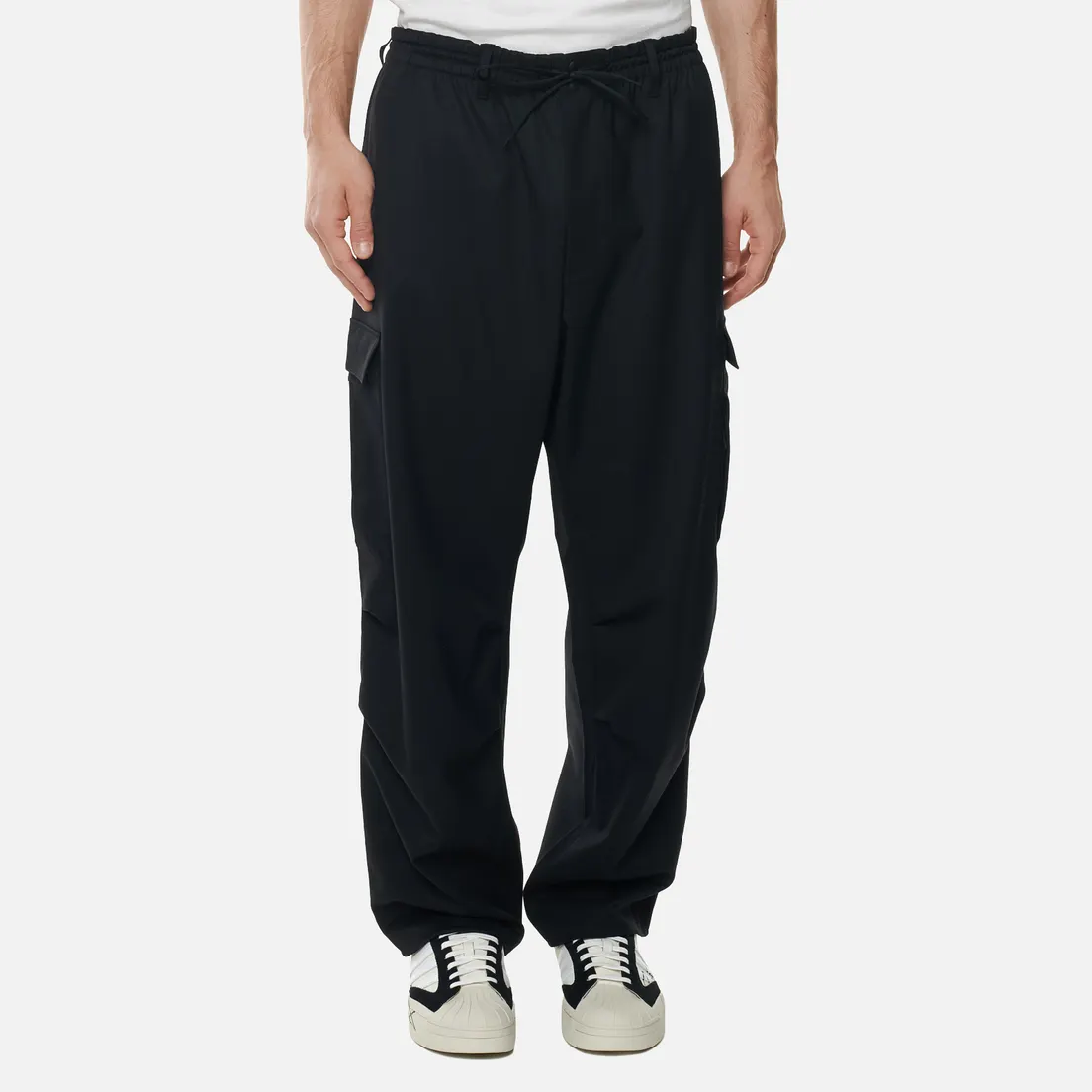 Y-3 Мужские брюки Classic Refined Wool Stretch Cargo