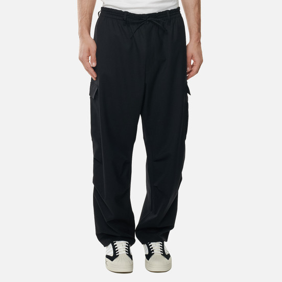 Мужские брюки Y-3 Classic Refined Wool Stretch Cargo Black