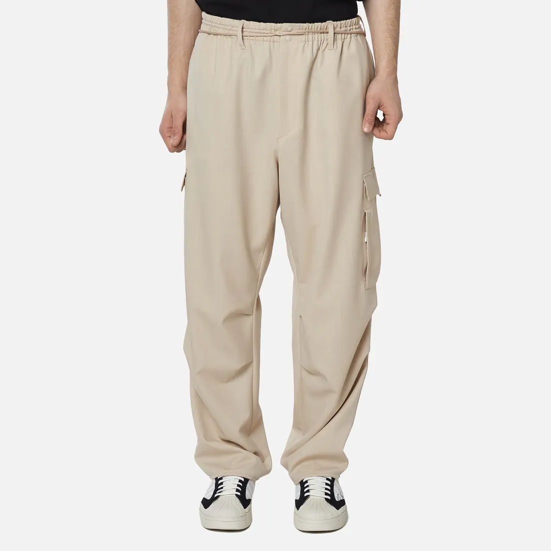 Y-3 Мужские брюки Classic Refined Wool Stretch Cargo