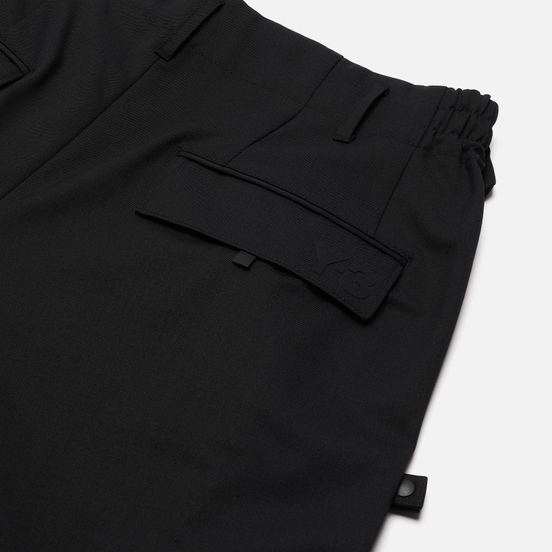 Мужские брюки Y-3 Craft 3 Stripes Cuffed Black
