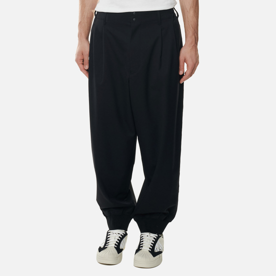 Мужские брюки Y-3 Craft 3 Stripes Cuffed Black