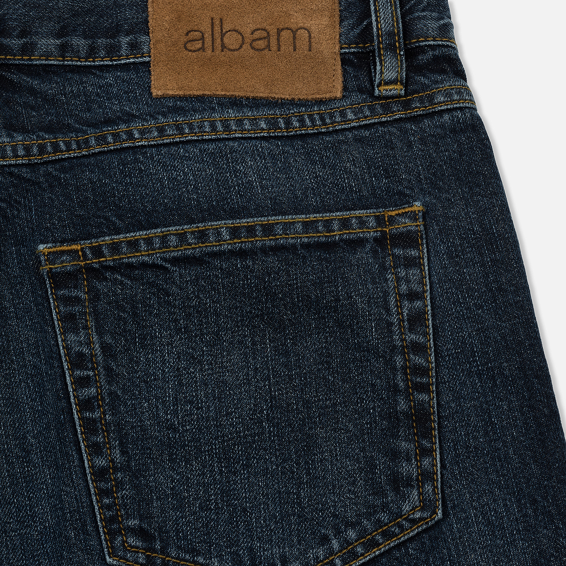 Albam Мужские джинсы Regular Leg 13.5 Oz Selvedge Denim