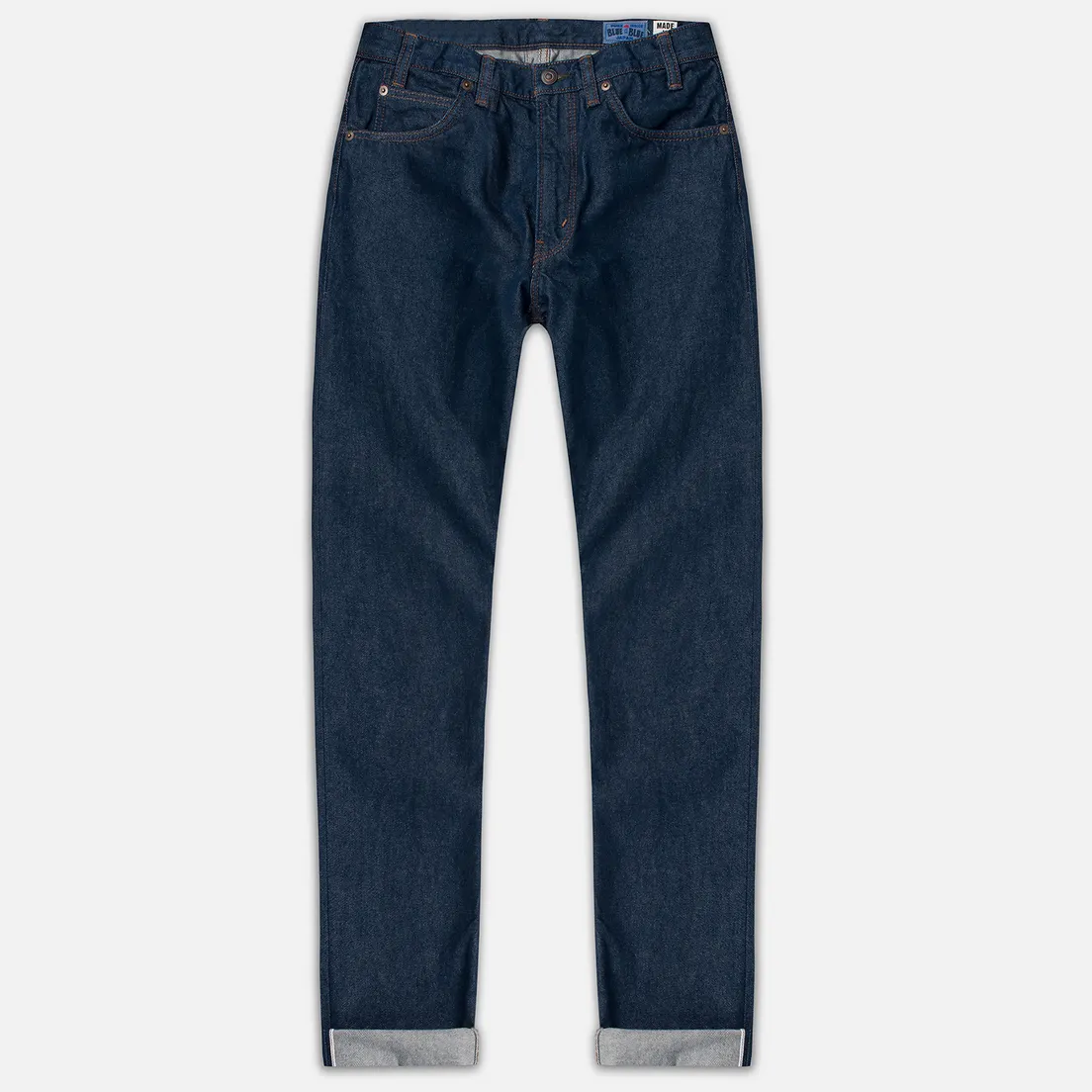 Blue Blue Japan Мужские джинсы J5371 Selvedge Denim Tapered