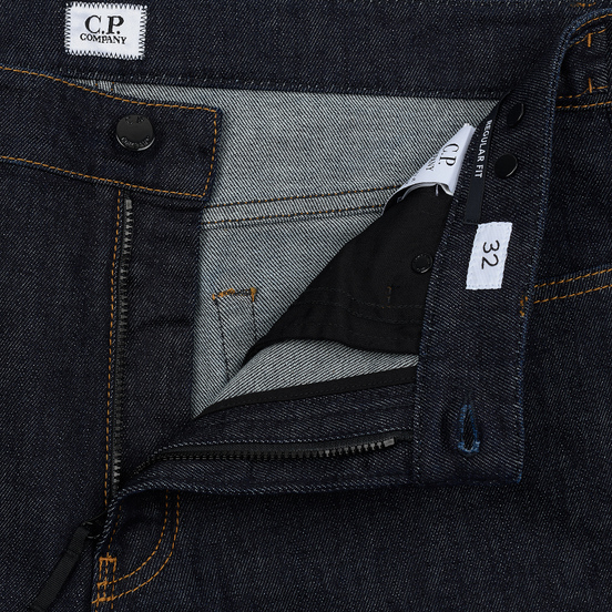 Мужские джинсы C.P. Company Regular Fit Five Pockets Unwashed Denim
