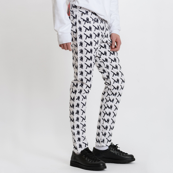 Мужские джинсы Calvin Klein Jeans Est. 1978 Icon Narrow Leg All Over Print Brooke Black