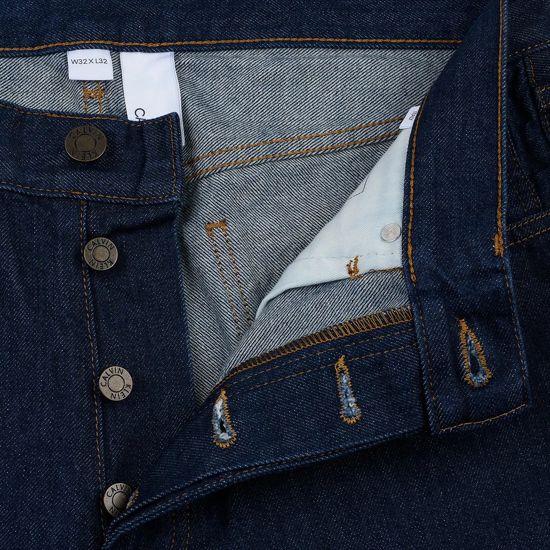 Calvin Klein Jeans Est. 1978 Мужские джинсы Narrow Leg Panel Rinse