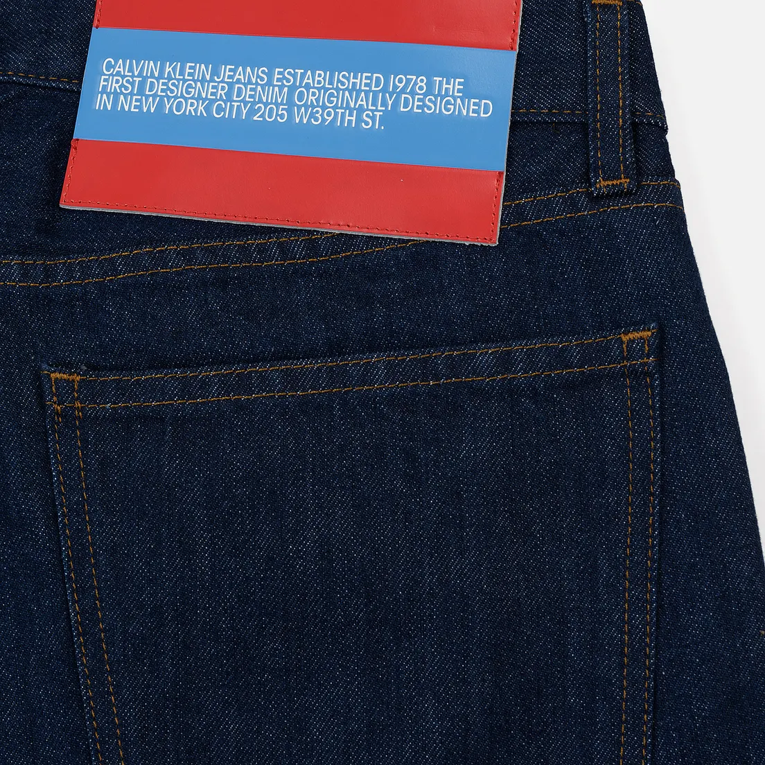Calvin Klein Jeans Est. 1978 Мужские джинсы Narrow Leg Panel Rinse