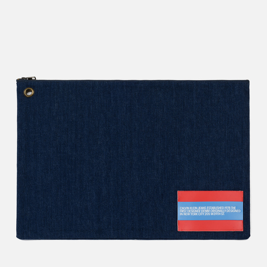 Мужские джинсы Calvin Klein Jeans Est. 1978 Narrow Leg Panel Rinse Indigo