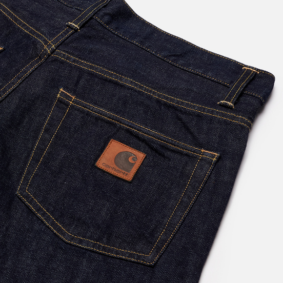 Мужские джинсы Carhartt WIP Klondike 12 Oz Blue Rinsed
