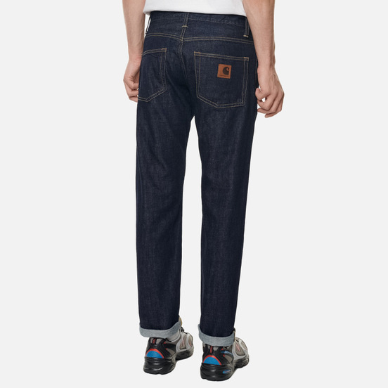 Мужские джинсы Carhartt WIP Klondike 12 Oz Blue Rinsed
