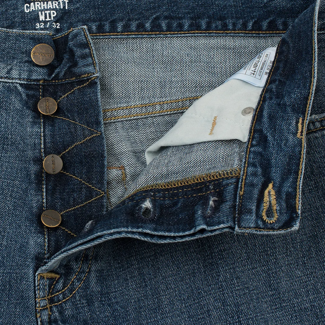 Carhartt WIP Мужские джинсы Klondike 12 Oz