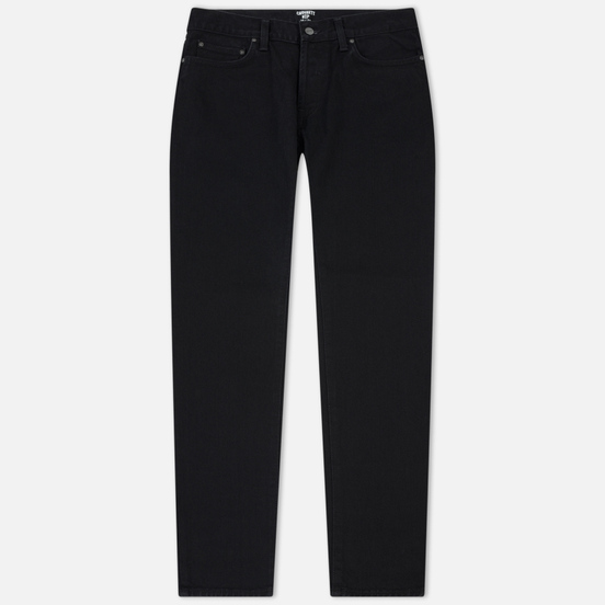 Мужские джинсы Carhartt WIP Klondike 13.5 Oz Black Rinsed