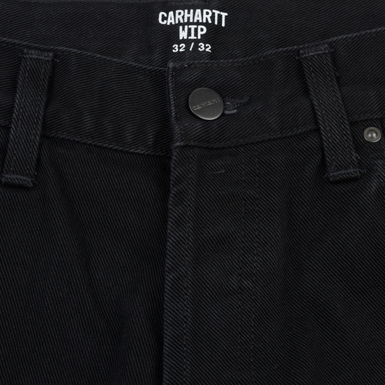 Мужские джинсы Carhartt WIP Klondike 13.5 Oz Black Rinsed