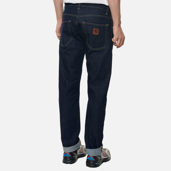Мужские джинсы Carhartt WIP Klondike 14 Oz Blue Rinsed