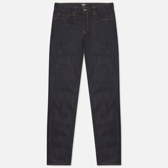 Мужские джинсы Carhartt WIP Klondike Edgewood 12 Oz Blue Rigid