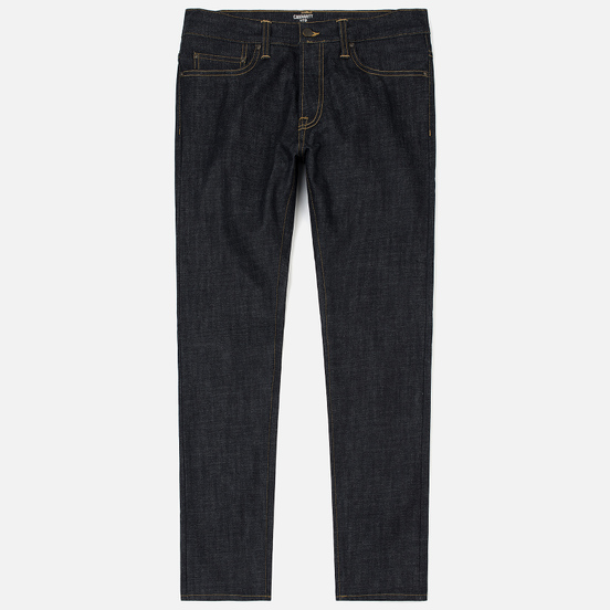 Мужские джинсы Carhartt WIP Klondike Edgewood 12 Oz Blue Rigid