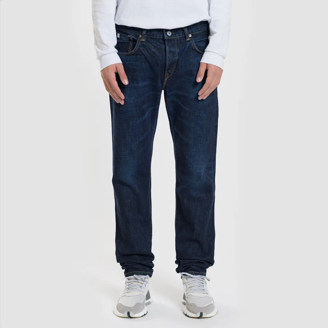 Edwin Мужские джинсы Classic Regular Tapered Rainbow Selvage Japan Denim 13 Oz