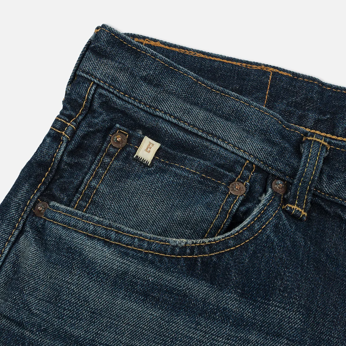 Edwin Мужские джинсы Classic Regular Tapered Rainbow Selvage Japan Denim 13 Oz