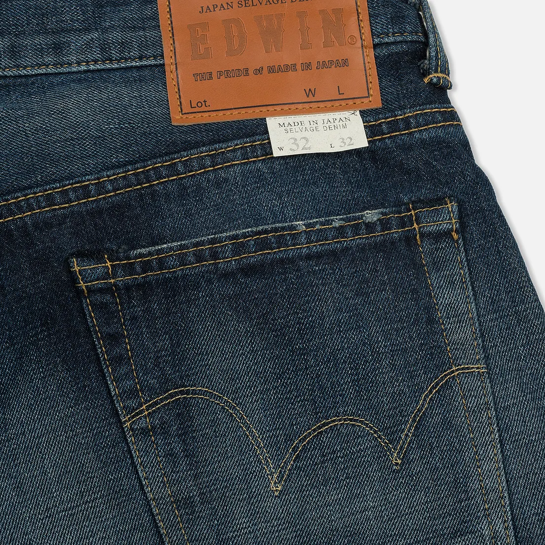 Edwin Мужские джинсы Classic Regular Tapered Rainbow Selvage Japan Denim 13 Oz