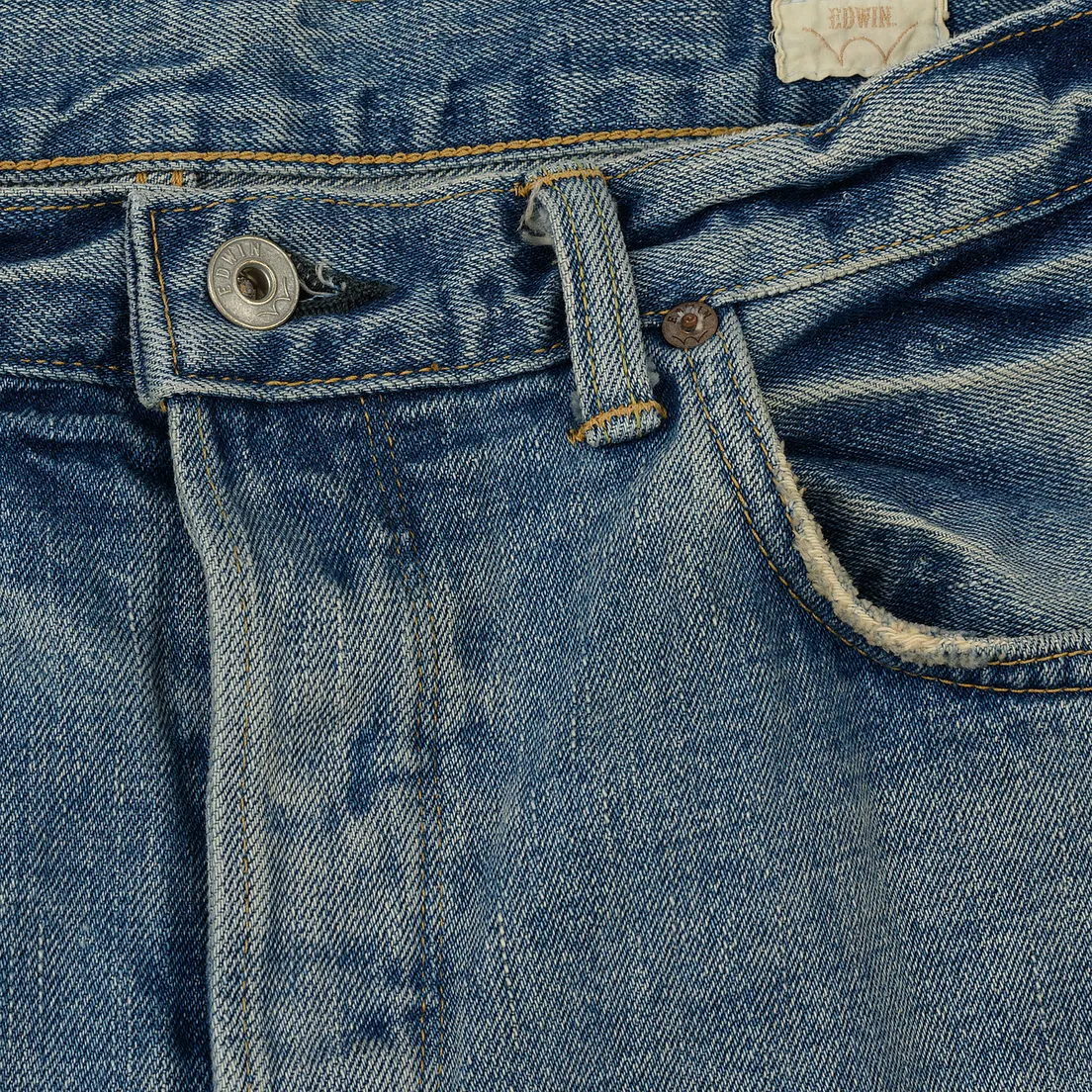 Edwin Мужские джинсы Classic Regular Tapered Rainbow Selvage Japan Denim 13 Oz