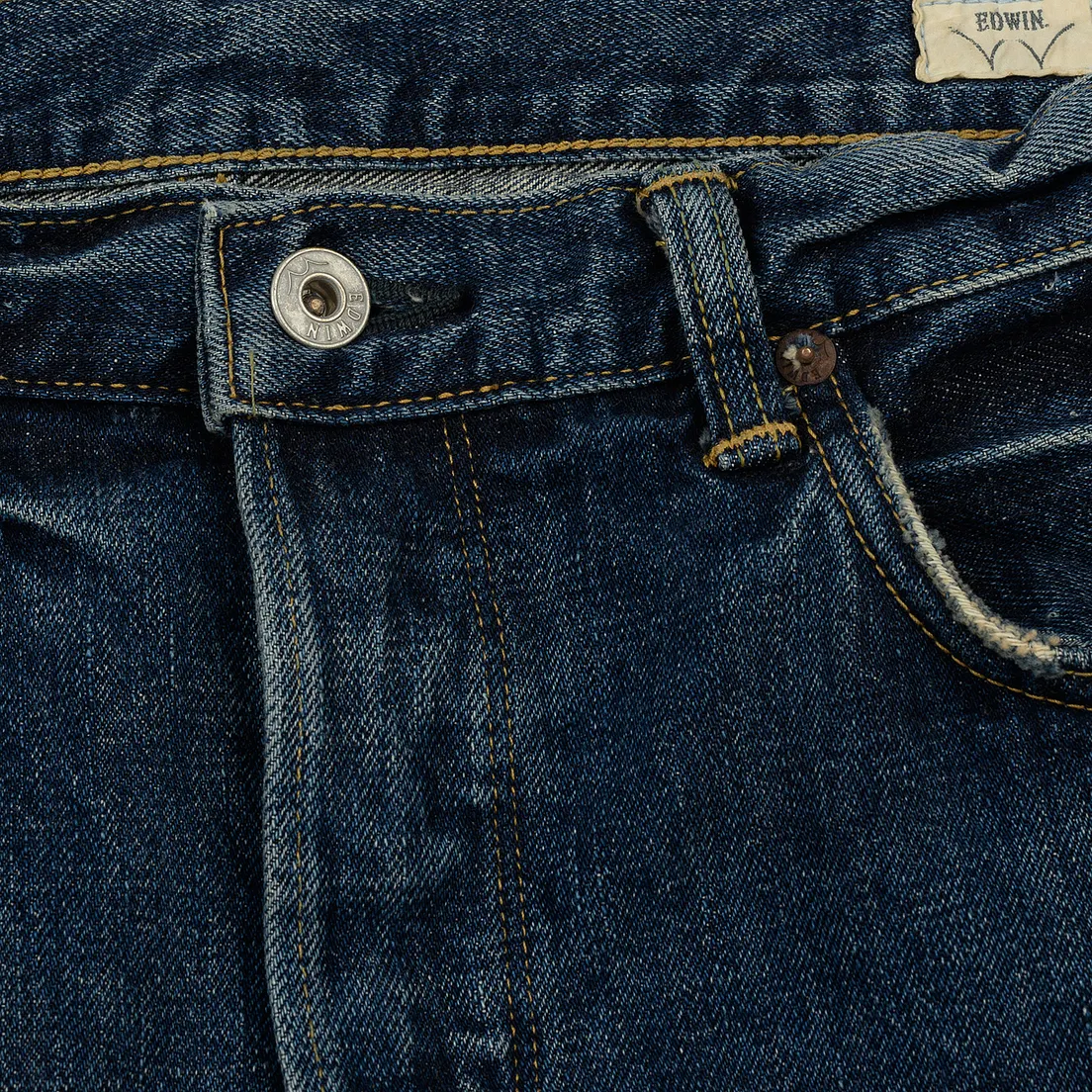 Edwin Мужские джинсы Classic Regular Tapered Rainbow Selvage Japan Denim 13 Oz