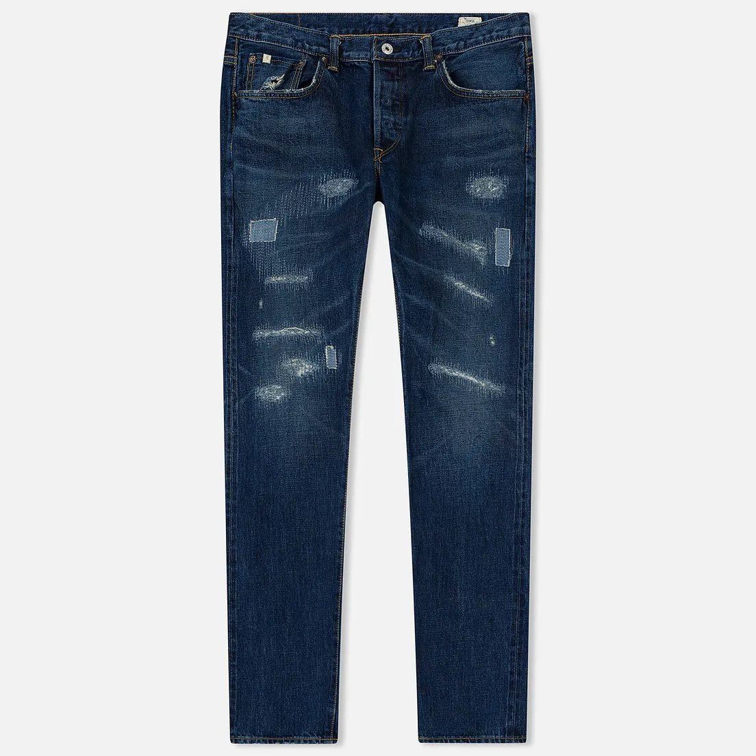 Edwin Мужские джинсы Classic Regular Tapered Rainbow Selvage Japan Denim 13 Oz
