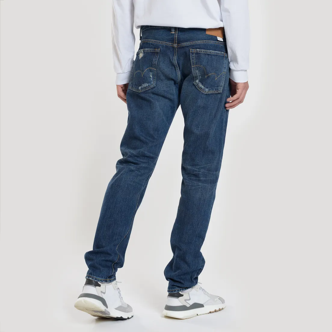 Edwin Мужские джинсы Classic Regular Tapered Rainbow Selvage Japan Denim 13 Oz