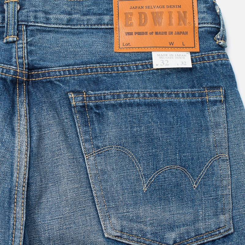 Edwin Мужские джинсы Classic Regular Tapered Rainbow Selvedge Japan 13 Oz