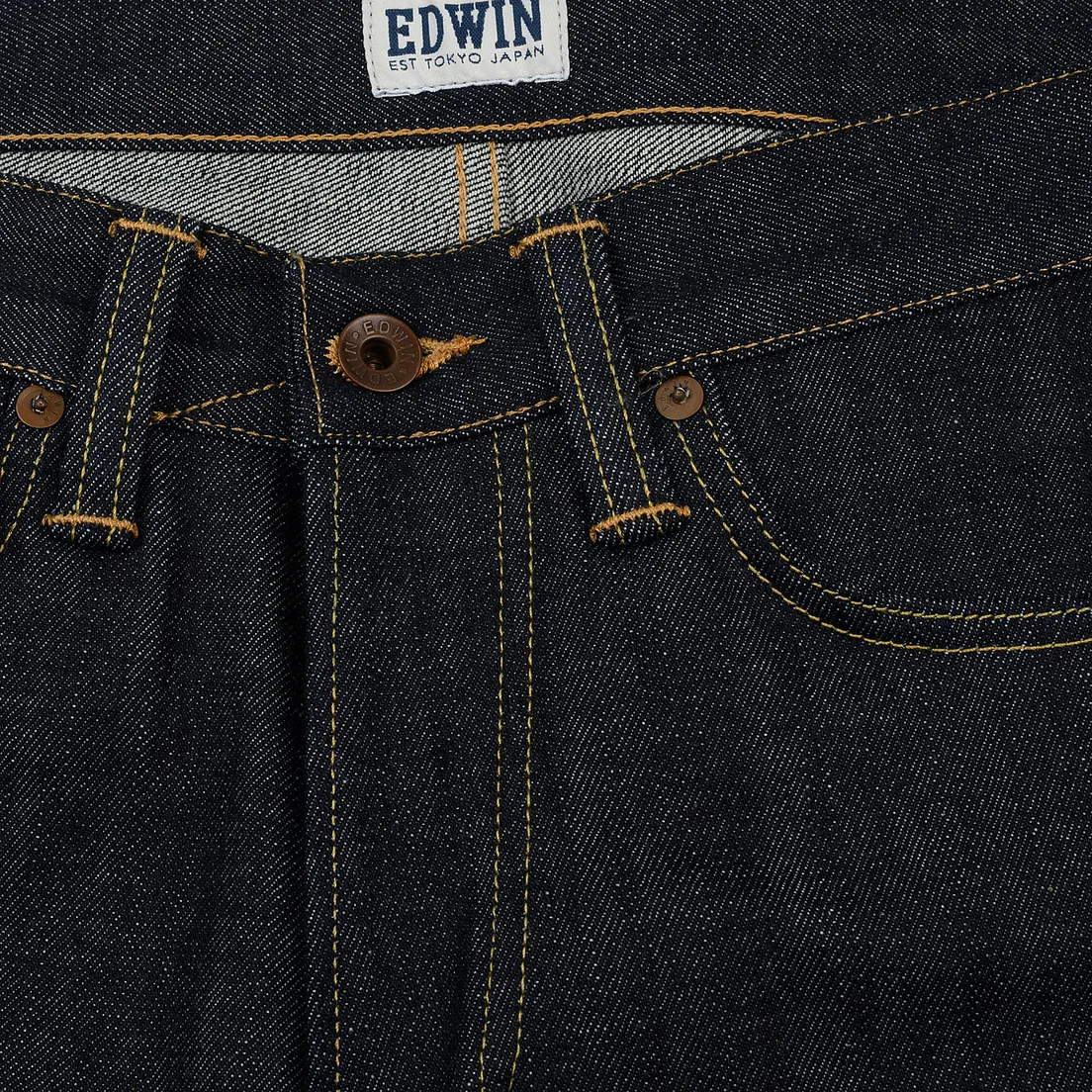 Edwin Мужские джинсы ED-47 Regular Straight Red Listed Selvage