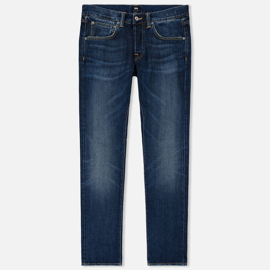 Мужские джинсы Edwin ED-55 63 Rainbow Selvage Denim 12.8 Oz Blue Hiraku Wash