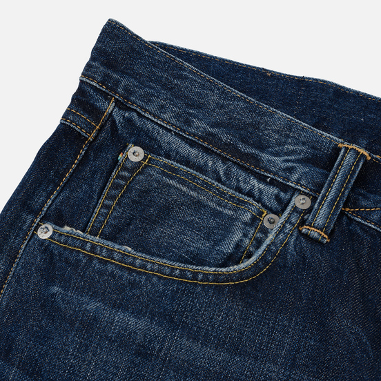 Мужские джинсы Edwin ED-55 63 Rainbow Selvage Denim 12.8 Oz Blue Hiraku Wash