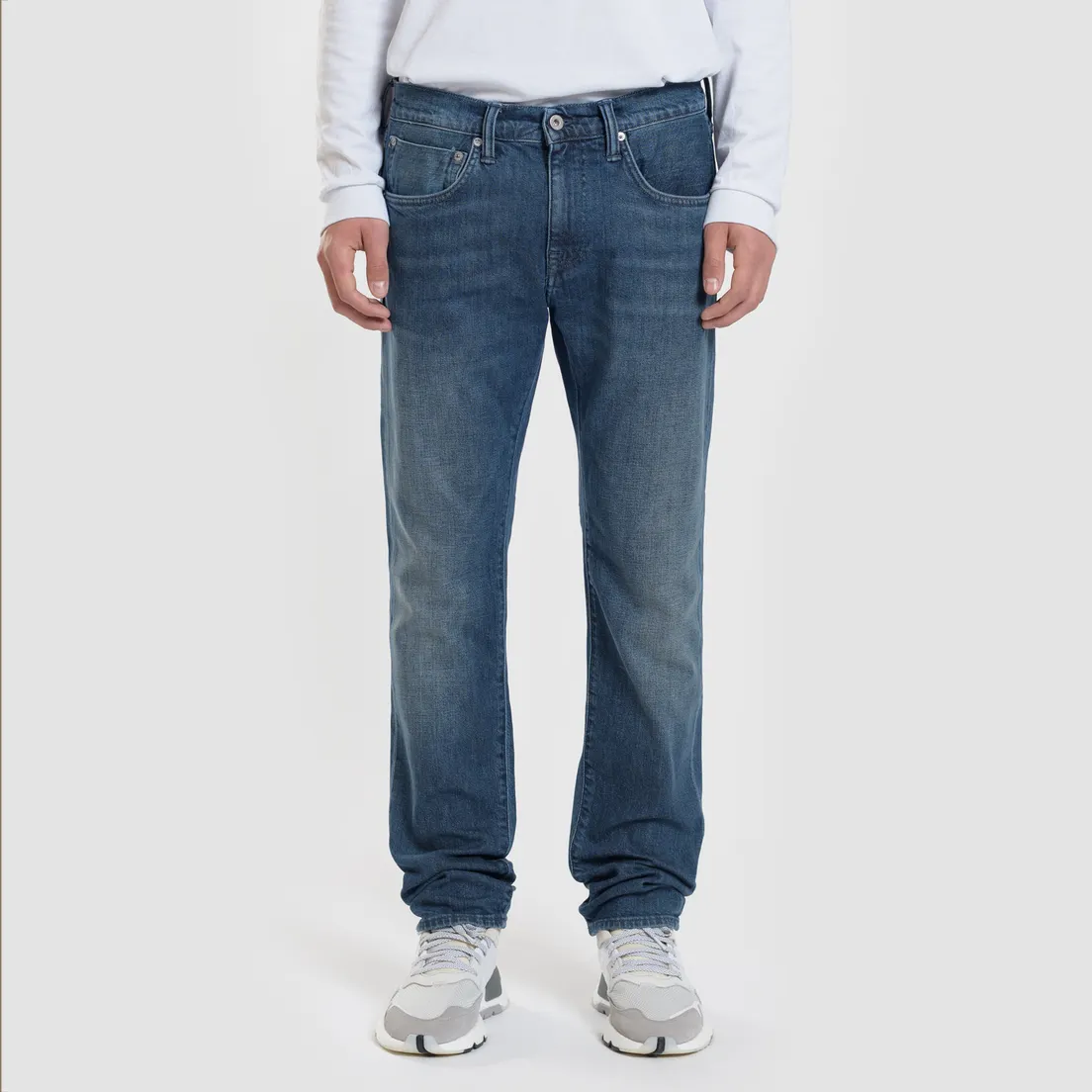 Edwin Мужские джинсы ED-55 CS Red Listed Blue Denim 12.75 Oz