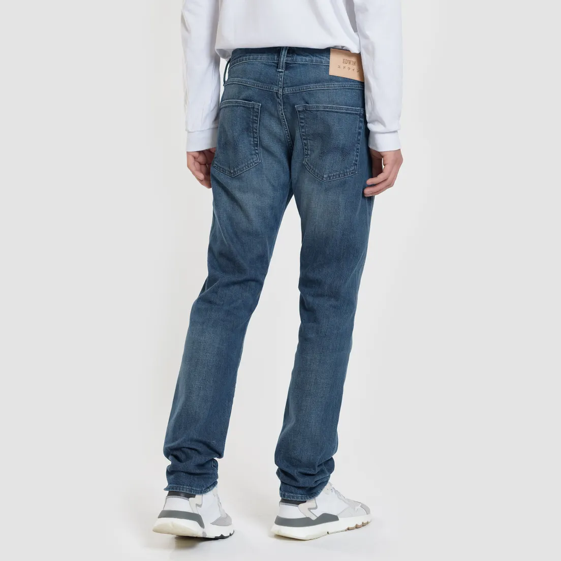Edwin Мужские джинсы ED-55 CS Red Listed Blue Denim 12.75 Oz